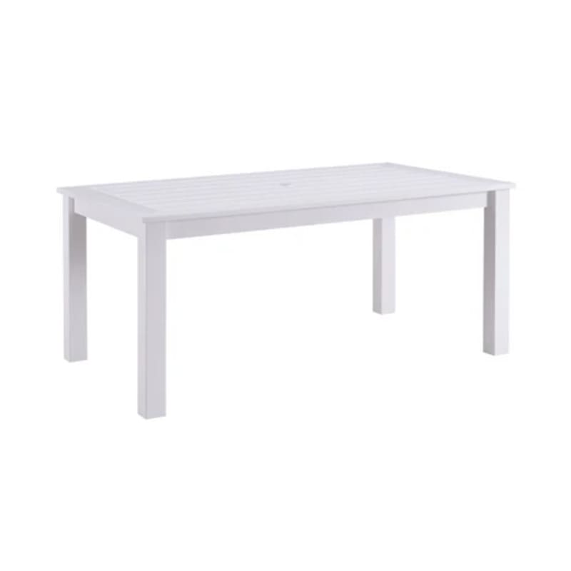 Winawood Rectangular Dining Table- white