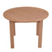 Winawood Round Dining Table-New Teak top view