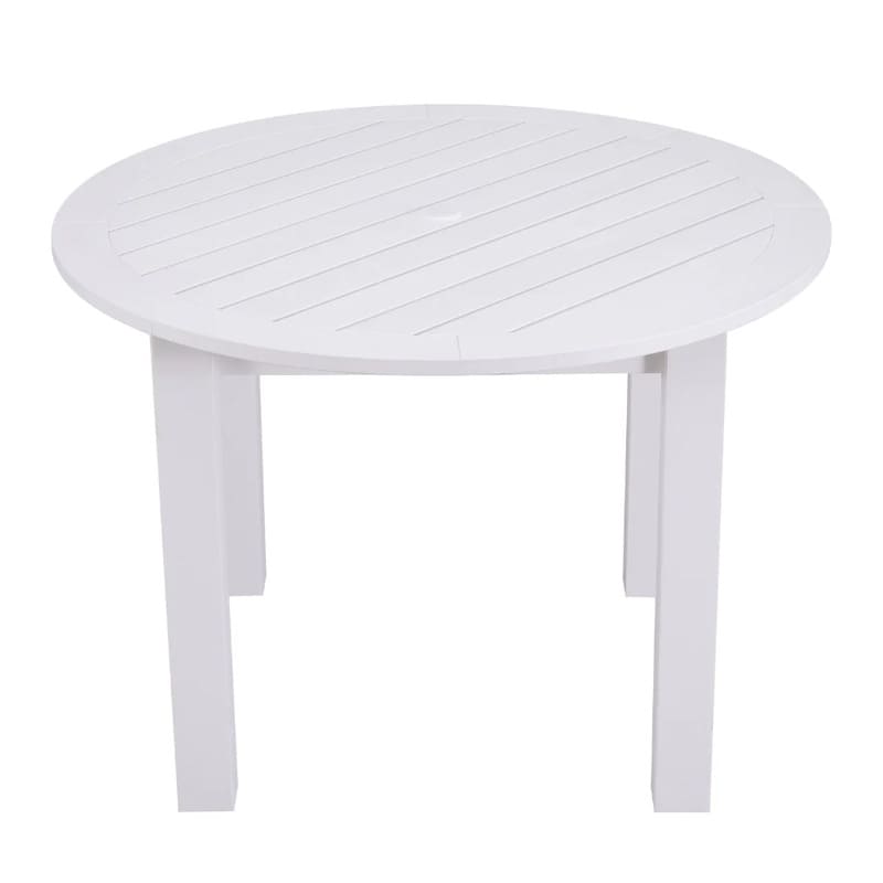 Winawood Round Dining Table-white dining table 
