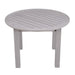 Winawood Round Dining Table-stone grey dining topview