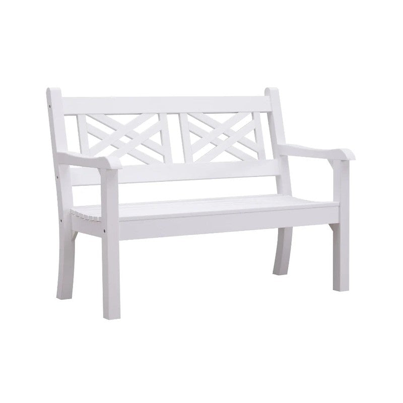 Winawood Speyside 2 Seater Bench 1216mm White