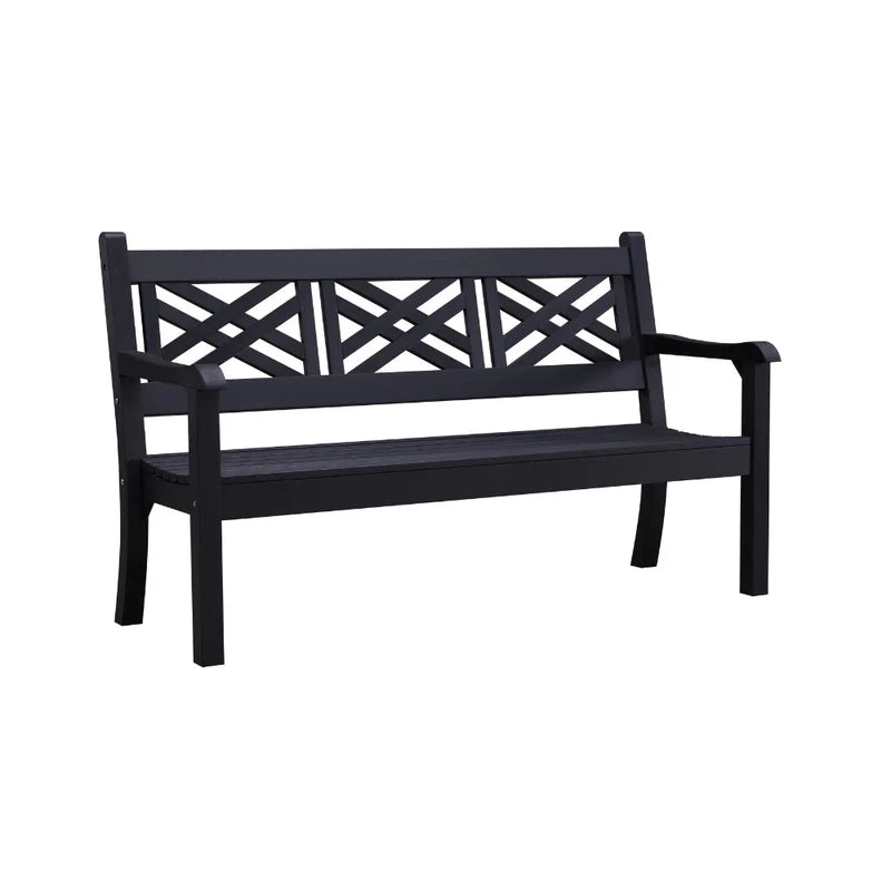 Winawood Speyside 3 Seater Bench 1566mm Charcoal Grey