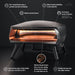 Witt Etna Rotante Gas Powered Pizza Oven with Twin Burner & Rotating Stone 16" - black oven labelled