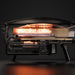 Witt Etna Rotante Gas Powered Pizza Oven with Twin Burner & Rotating Stone 16" - dissected working oven