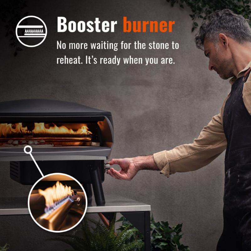 Witt Rotante Gas Powereed Pizza Oven Flame Booster