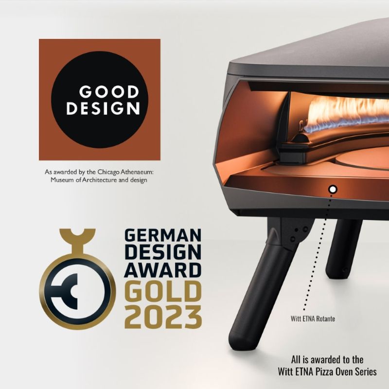 Witt Rotante Gas powered Pizza Oven German Design Award
