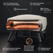 Witt Etna Rotante Gas Powered Pizza Oven with Twin Burner & Rotating Stone 16" - stone colour labelled