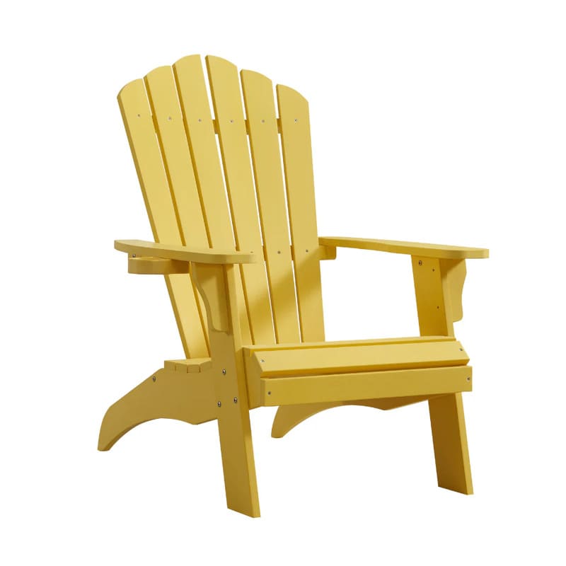 Winawood Adirondack Armchair-sunflower chair on a white background.