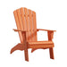 Winawood Adirondack Armchair-Sunset orange on a white background