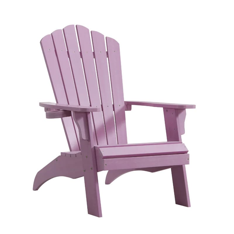 Winawood Adirondack Armchair-Royal Lavender chair on white background