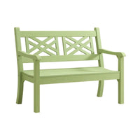 Winawood speyside 2 seater bench in duck egg green