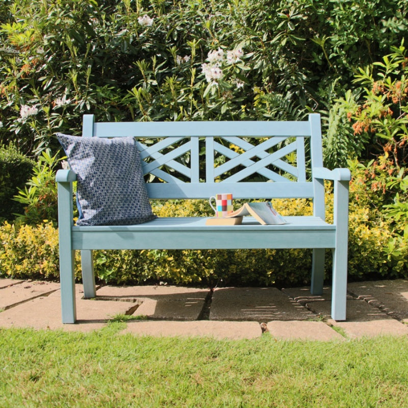 Winawood Speyside bench 2 seater in Powder Blue