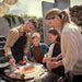 Witt Etna Rotante Gas Powered Pizza Oven with Twin Burner & Rotating Stone 16" - preparing the pizza