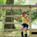 Wooden Climbing Cub kid playing on the Rope