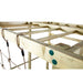 Wooden Climbing Cube top bars close up
