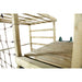 Wooden Climbing cube Top close up