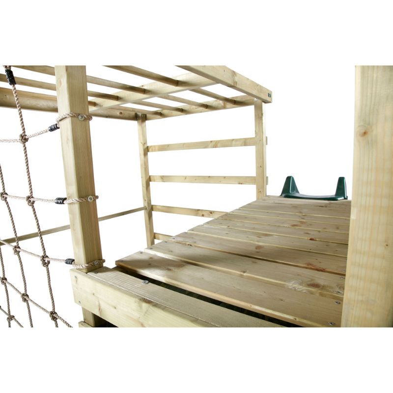 Wooden Climbing cube Top close up