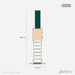 Wooden Lookout Tower with Bars Side footprint