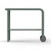 Vallone Garden trolley with shelf in Eucalyptus