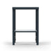 Vallone Garden trolley  front view in slate