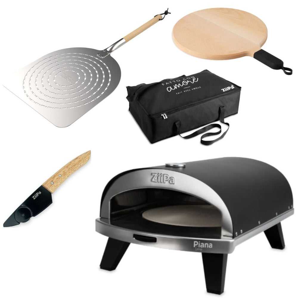 ZiiPa Piana Gas Fired Pizza Oven Starter Bundle