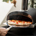 ZiiPa Piana Wood Pellet Pizza Oven pizza inside