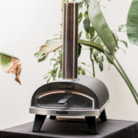 ZiiPa Piana Wood Pellet Pizza Oven angled view