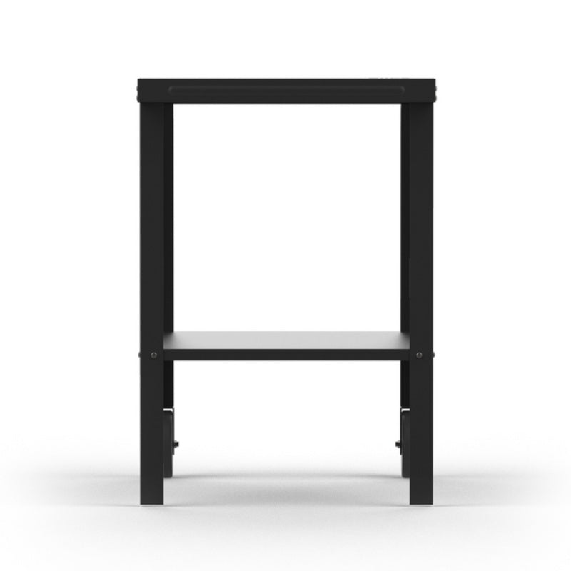 Vallone Garden trolley with shelf side view