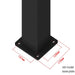 Baltic Manual Freestanding Louvre Roof Aluminium Pergola - base plate