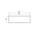 ecosmart fire L1080 Fire Screen Fireplace Screens Side Drawing