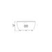 ecosmart pod 40 technical drawing front