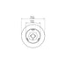 ecosmart pod 40 technical drawing-front