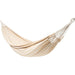 Pacific Hammock sAuthentic Double Vichy Hammock In Sand on White Background