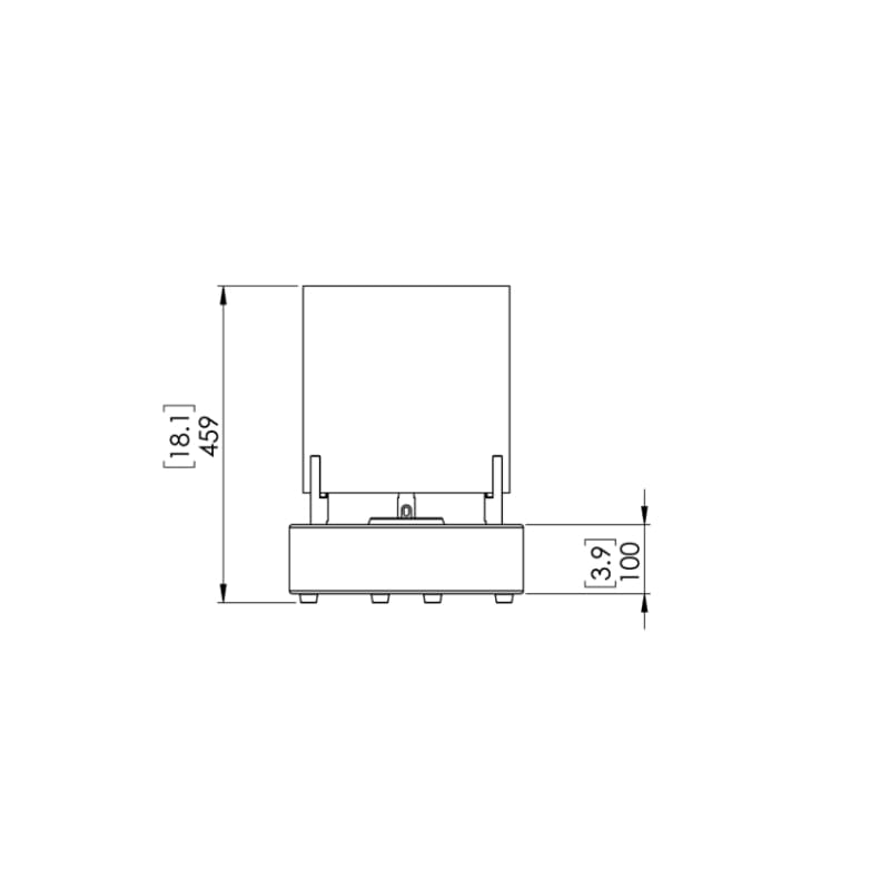 EcoSmart Fire T-Lite 3 Designer Fireplace