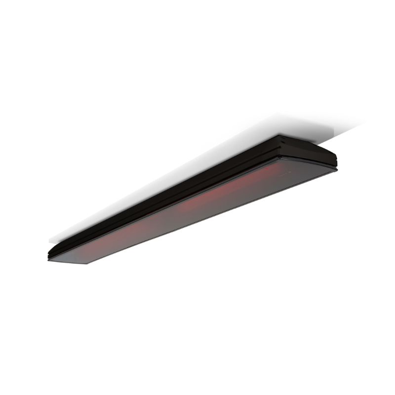 Heatscope Vision 3200W in Black attached to the ceiling